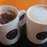 タリーズコーヒー - ロイヤルミルクティ＆モカマキアート