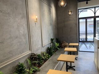 ヴィーガンカフェ シスター - シンプルでおしゃれな店内