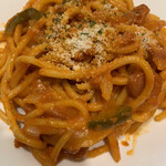 カラオケ館 - 料理写真:太麺ナポリタン