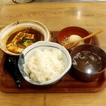 Nikujiru Gyouza No Dandadan - 麻婆豆腐定食750円（税込）