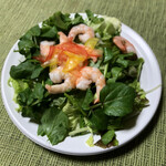 レストランデリバリ～HACHI - シュリンプサラダ(Sサイズ) ¥580