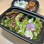 あさひ堂 - 信州ポーク山椒角煮弁当(¥1,080) サラダ・おばんざい3種