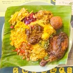 ロイヤルグリーン レストランアンドバー - スペシャルプレート(上から)