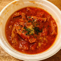 トラットリア イル レガーロ - 牛トリッパと白モツのトマト煮込み トラットリア イル レガーロ - 牛トリッパと白モツのトマト煮込み