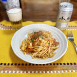 ライフ - 料理写真:ライフで買ったキャベツで作ったトマトソスすぱ