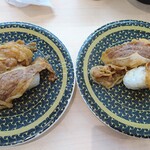 はま寿司 - 牛カルビ(100円)