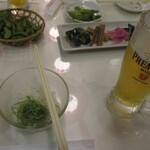 上七軒ビアガーデン - 最初の2000円セット