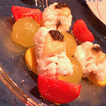 ブルーノート東京 - ハモとアローマメロンのサラダ