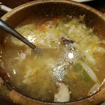 焼肉 平安郷 - 玉子スープってあたたまる〜