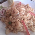 アロス　コン　マリスコス（シーフードライス）