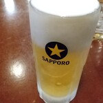 鉄板王国 - 生ビール