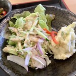 森のハンバーグ工房 ゆみさんち - 日替わりランチのサラダ