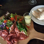 柊山ガーデン - 生ハムサンドイッチ