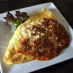 柊山ガーデン - ふわふわオムレツ　トマトソース