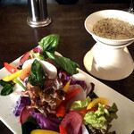 柊山ガーデン - 新鮮野菜のバーニャカウダー大盛り