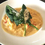 柊山ガーデン - ロブスターのクリームソースパスタ