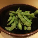 地物産品料理処根ぼっけ - 枝豆