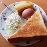 神戸 - トーストモーニング（400円）
