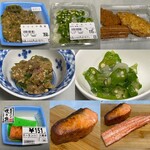 とっと めしや - 2021年1月。ネギとろといかおくらにサーモンハラス焼。