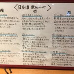 いっとく - (メニュー)日本酒 飲み比べ