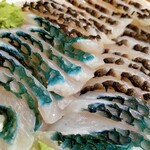 島さしみ店 - イラブチャー並べてみました