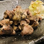 焼鶏 かかし - さつま知覧鶏 ばら焼き 550yen