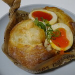 BOULANGERIE PANJA - もやしと鳥ささみ　大葉・半じゅく煮たまご