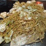 Okonomiyaki Yakisoba Fuugetsu - 焼そば大盛
