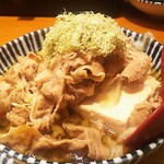 肉豆冨とレモンサワー 大衆食堂 安べゑ - 肉豆腐定食 白699円