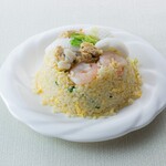 Seafood lettuce fried rice