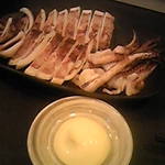 はあと - イカ干し