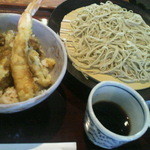 天丼とせいろ蕎麦（並盛）のセット
