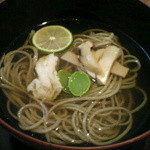 志蕎庵 江月 - 季節のそば（温）