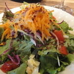 本日のランチ（１０５０円）のもりもりサラダ