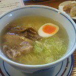 はなさき家 - 塩ラーメン（６８０円）