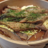 お料理なかき - 穴子わっぱご飯　アップ