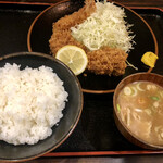 とんかつ専門 かつ一 浜松佐鳴台店 - かつ一定食　2,050円