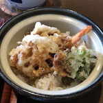 蕎麦 ひさ霧 - 小天丼