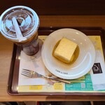 CAFE de CRIE - Lアイスティーのセット(770円)です。