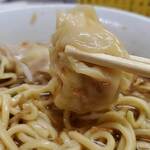 中華麺店 喜楽 - ワンタンリフト④