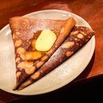 ポポット - ・クレープ：バター、シュガー