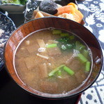 四季の花 - お味噌汁