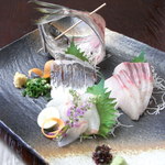 武蔵野うどん じんこ - じんこのお刺身（日替わり）