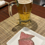 鉄板焼 宮地  豊洲店 - 40日熟成黒毛和牛フィレステーキコース¥7000外