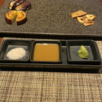 鉄板焼 宮地  - 40日熟成黒毛和牛フィレステーキコース¥7000外