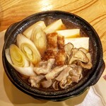 割烹 和楽 - 肉なべ