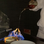 鉄板焼 宮地  - 40日熟成黒毛和牛フィレステーキコース¥7000外