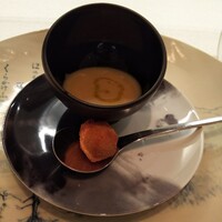フランス料理 タンモア - ガルビュール   揚げ餅。寒い冬の一品目に あつあつガルビュールはとてもありがたい。