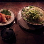 日南 - テールスープおじやとキムチ