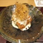 神保町 傳 - 大穴子の山椒ソース